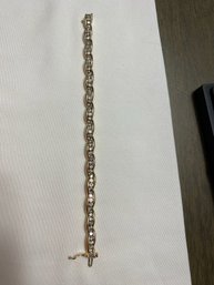 14k Gold With Diamonds Bracelet