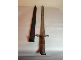 Swiss M1914 Saw Bayonet