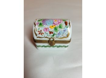 Limoges Trinket Box 5 Signed