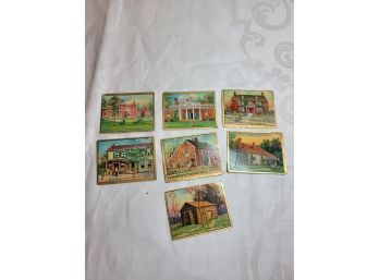 Helmar Cigarette Cards Historic Homes