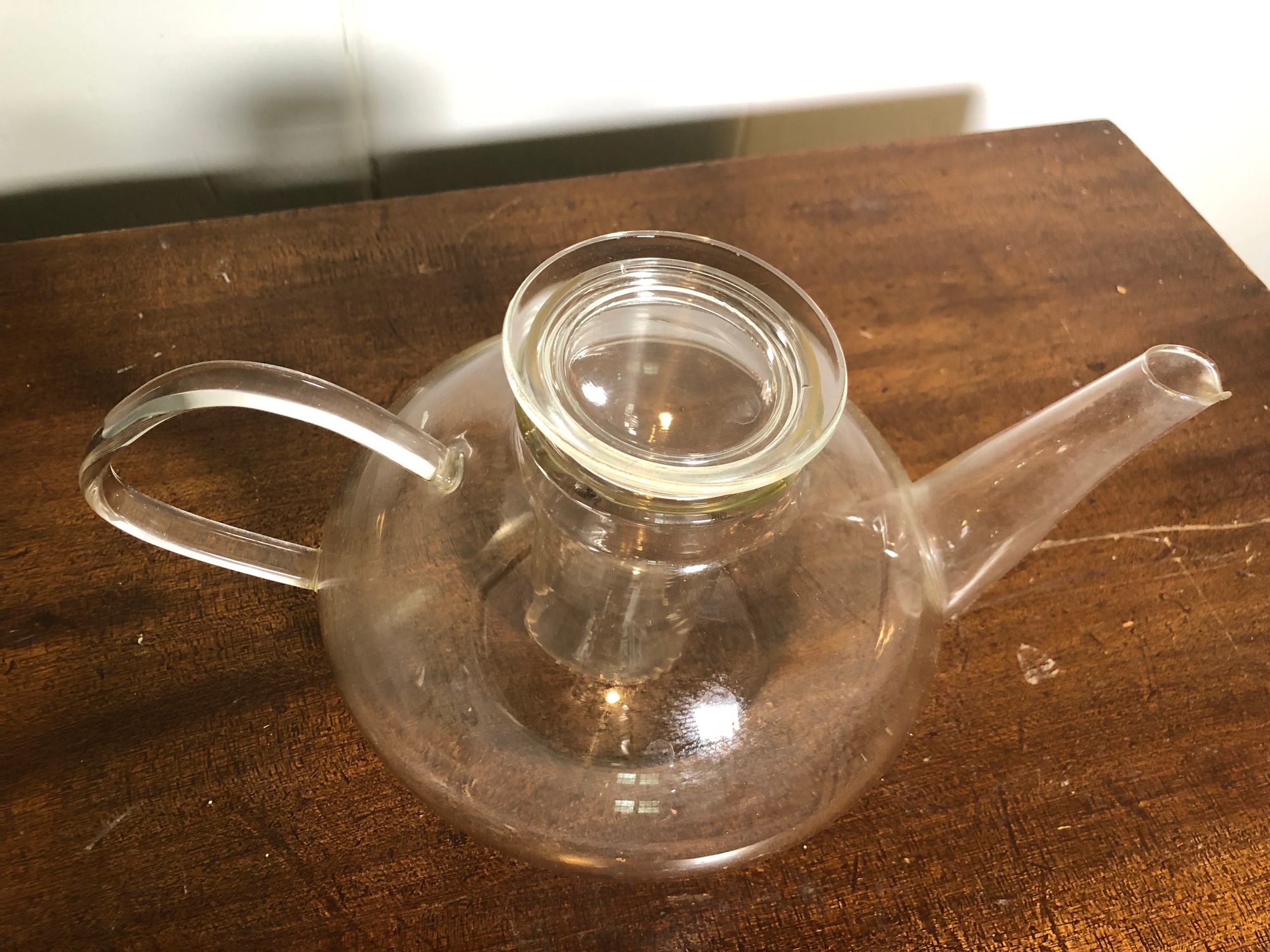 Vintage Schott Mainz - Jena Glas - Glass Teapot #10543 | Auctionninja.com