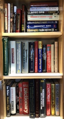 Office Lot 4 - 3 Shelves Books