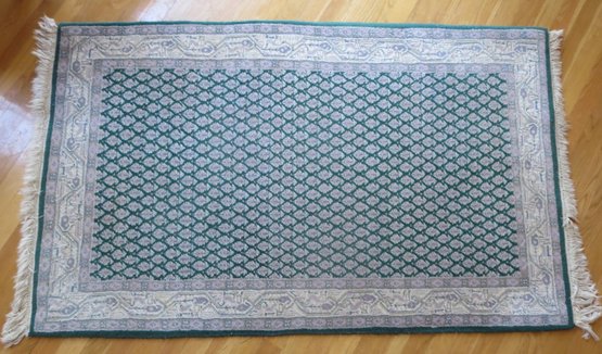 Hand Made Indo Mir Oriental Accent Carpet