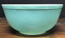 2pc Turquoise Pyrex Mixing Bowls