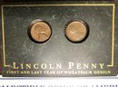 Collectible Coins Of America - 2pc Lincoln Wheatback 1st & Last Years