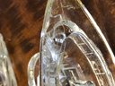Vintage Remember The Maine Glass Candy Dish