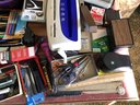 Table Lot Desk/ Office Supplies