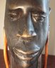 African Head Sculpture - Iron Wood