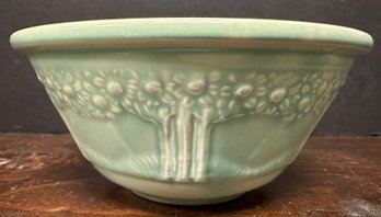 Vintage Homer Laughlin Pottery Apple Tree Mixing Bowl