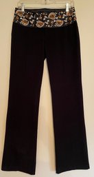 Guess Jeans Stretch Pants With Embroidered Waistband