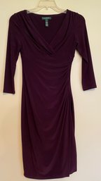 Ralph Lauren Eggplant Colored Dress