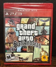 New Sealed PS3 Grand Theft Auto San Andreas Game