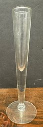 Clear Glass Bud Vase