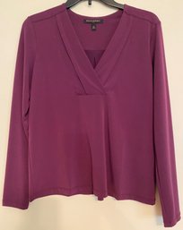 Banana Republic Eggplant Color Top