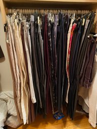 Lot Of 52 Pairs Of Women's Pants - Dress Pants, Corduroy