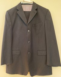 Men's Calvin Klein Black & Grey Suit