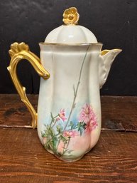 WG&Co France Hand-painted Teapot