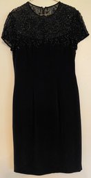 Zola Evening Beaded Top Dress