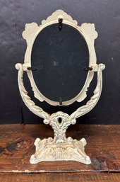 Vintage Cast Iron Swivel Mirror