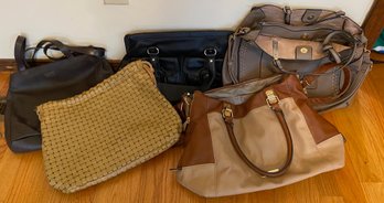 Lot Of 5 Hand Bags