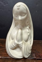 Haeger Praying Madonna Virgin Mary Planter