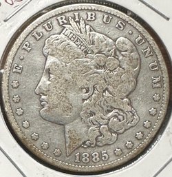 1885 Morgan Dollar