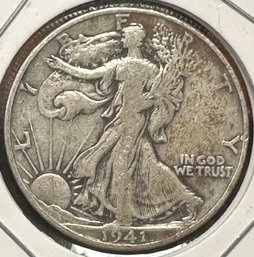 1941-D Liberty Walking Half Dollar