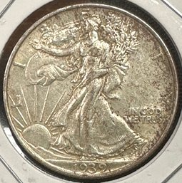 1939 Liberty Walking Half Dollar