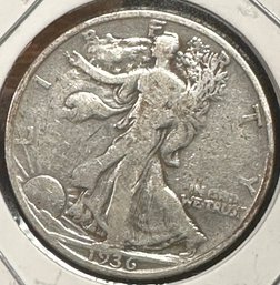 1936-S Liberty Walking Half Dollar