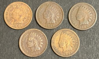 #3 5pc Indian Head Cent