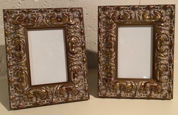 2pc Gold Picture Frames