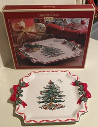 Spode Christmas Square Platter - New