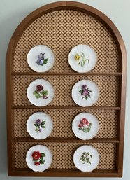 8pc Mini Plates - First Flowers Of Spring Collection