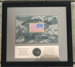 Army National Guard Patriot Support - Framed