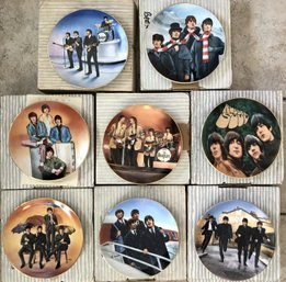8pc Beatles Collector Plates