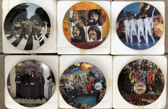 6pc Beatles Collector Plates