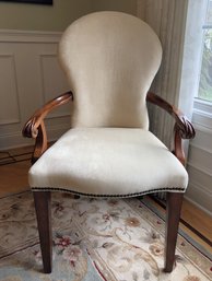 Classic Upholstered Armchair - Left