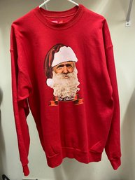 Donald Trump Santa Sweater - Large