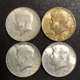 #14 - 4pc Kennedy Half Dollars