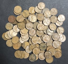 #2 - 100 Wheat Cents Teens To 50's