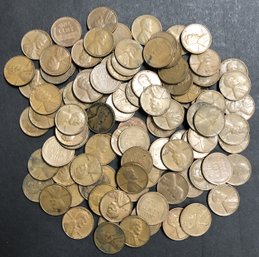 #7 - 100 Wheat Cents Teens To 50's