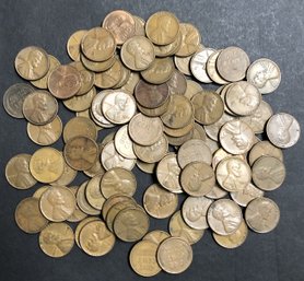 #8 - 100 Wheat Cents Teens To 50's
