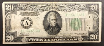 1934 Twenty Dollar Reserve Note