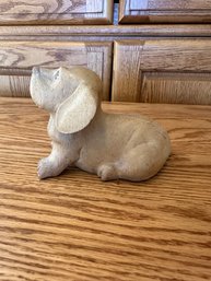 Wooden Carved Dog