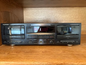 Kenwood Stereo Double Cassette Deck - Model KX-W6050