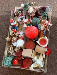 Box Lot Christmas Items