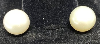 #4 - 14k Pearl Earrings