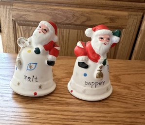 Vintage Napcoware Salt & Pepper Santa Shakers