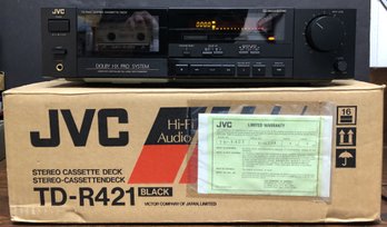 Vintage JVC Stereo Cassette Deck