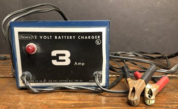Vintage Sears 12v Battery Charger
